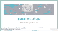 Desktop Screenshot of panacheperhaps.com