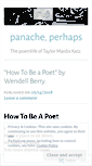 Mobile Screenshot of panacheperhaps.com