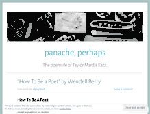 Tablet Screenshot of panacheperhaps.com